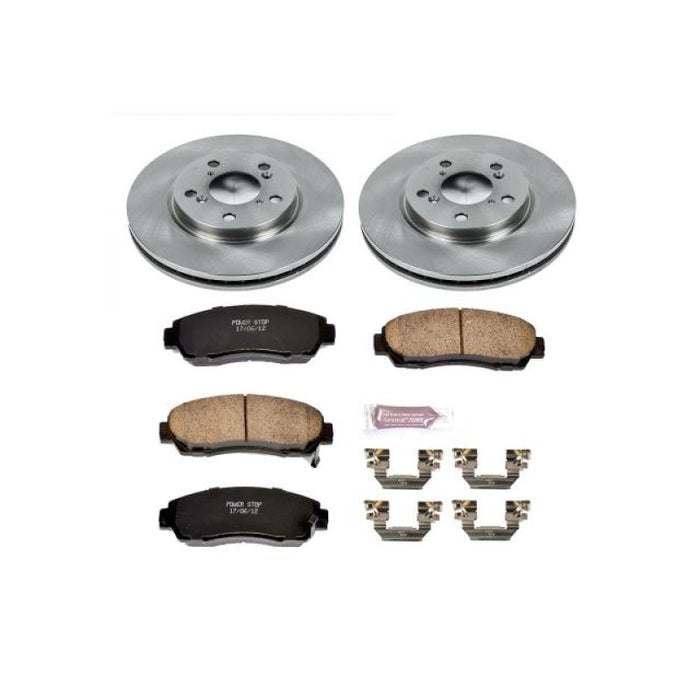 Kit de freins avant Power Stop Autospecialty pour Honda Odyssey 05-10