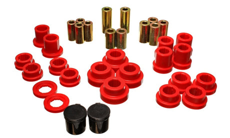 Ensemble de bagues de bras de suspension arrière rouges pour Honda S2000 00-09 Energy Suspension