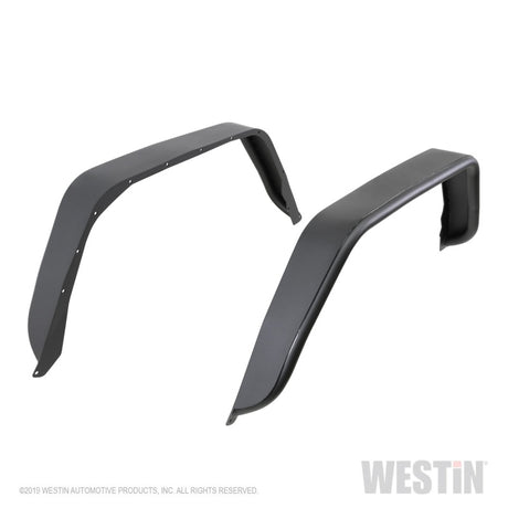 Garde-boue tubulaire Westin 2020 Jeep Gladiator - Arrière - Noir texturé