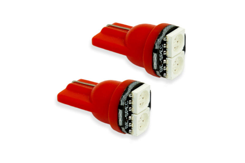 Ampoule LED Diode Dynamics 194 SMD2 LED - Rouge (paire)