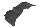 3D MAXpider 2009-2020 Dodge Ram 1500/2500/3500 Crew Cab Kagu 2nd Row Floormats - Black 3D MAXpider