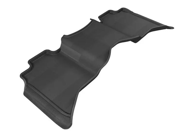 3D MAXpider 2009-2020 Dodge Ram 1500/2500/3500 Crew Cab Kagu 2nd Row Floormats - Black 3D MAXpider