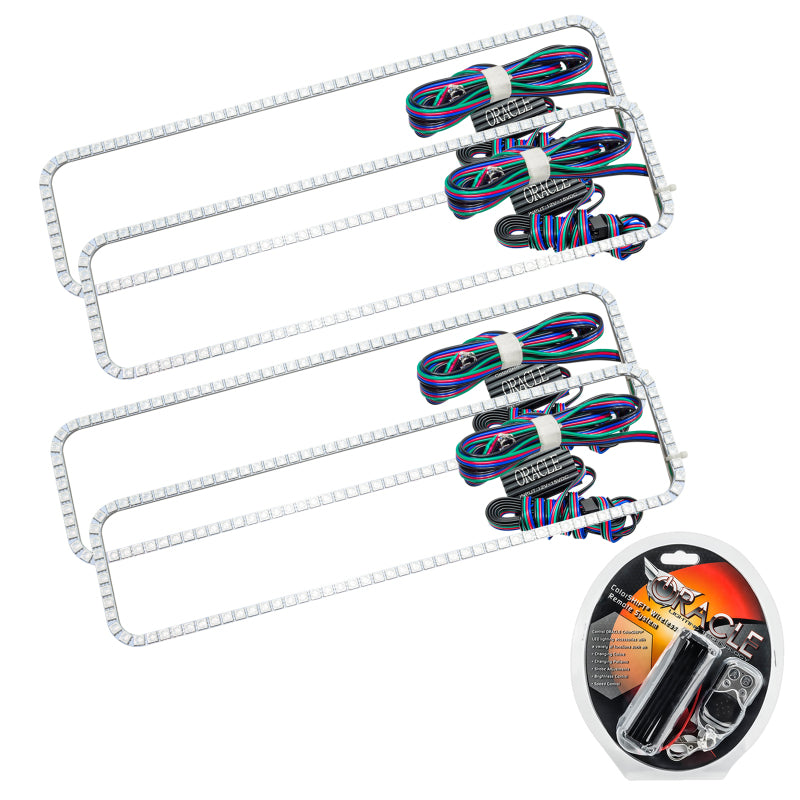 Kit Halo double Oracle GMC Yukon 92-99 - ColorSHIFT VOIR LA GARANTIE