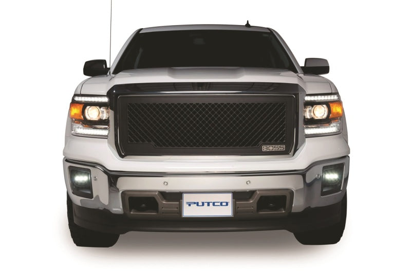 Calandre de protection éclairée Putco 14-15 GMC SIERRA LD