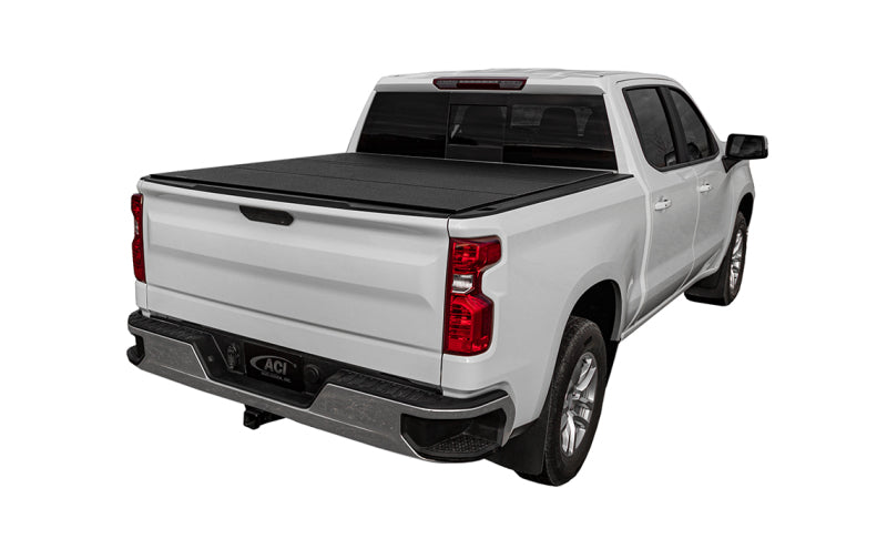 Access LOMAX Tri-Fold Cover Black Urethane Finish 07-20 Toyota Tundra - 5ft 6in Bed (w/ Deck Rail)