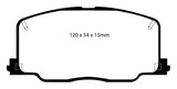 Plaquettes de frein avant Redstuff EBC 90-91 Lexus ES250 2.5