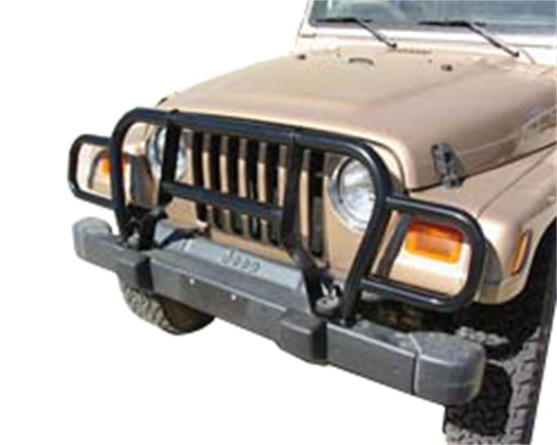 Grille de protection de phare Euro pour Jeep Wrangler (YJ) Rampage 1987-1995 - Noir