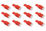 Ampoule LED Diode Dynamics 194 HP3 LED - Rouge Lot de 12