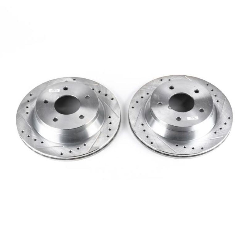 Disques de frein avant Power Stop 84-87 Chevrolet Corvette Evolution percés et fendus - Paire