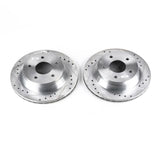 Disques de frein avant Power Stop 84-87 Chevrolet Corvette Evolution percés et fendus - Paire