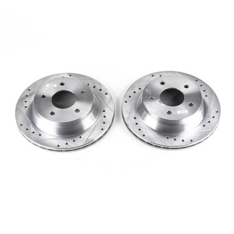 Disques de frein avant Power Stop 84-87 Chevrolet Corvette Evolution percés et fendus - Paire