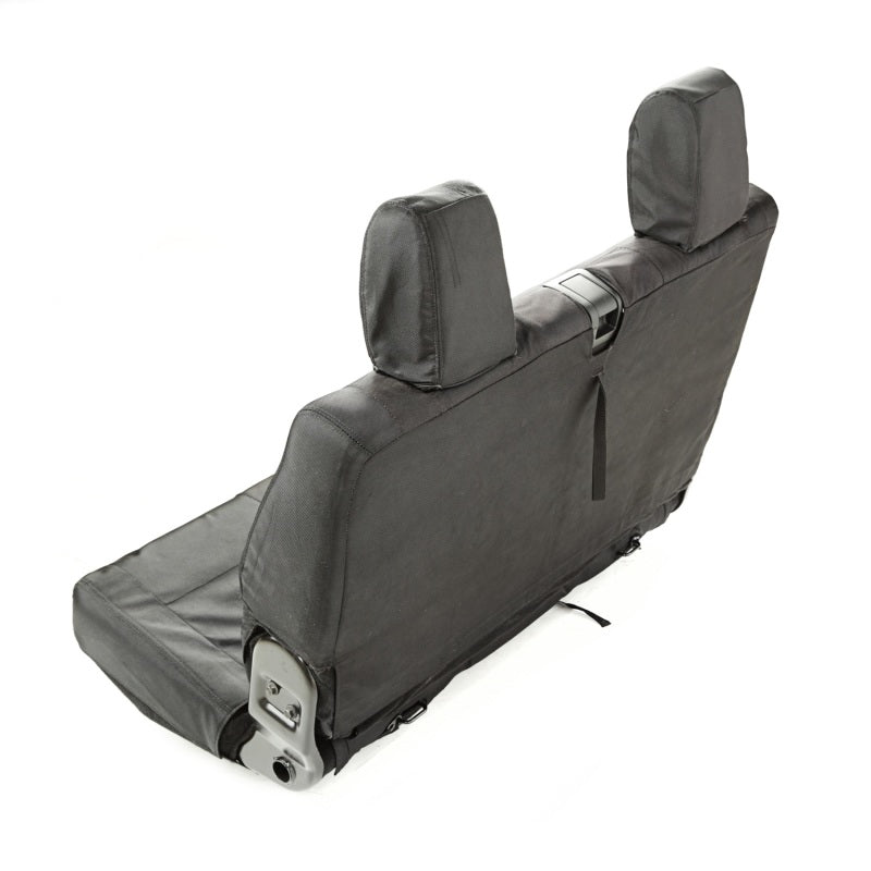 Housse de siège arrière balistique Rugged Ridge noire 840D 11-18 JK 2 portes