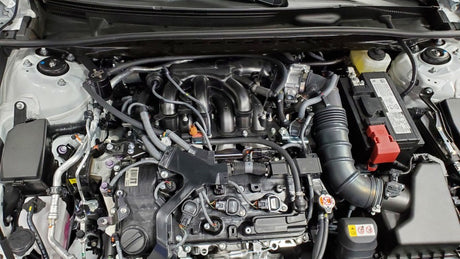 Séparateur d'huile J&amp;L 18-24 Toyota Camry 3.5L V6 3.0 côté passager - Anodisé noir