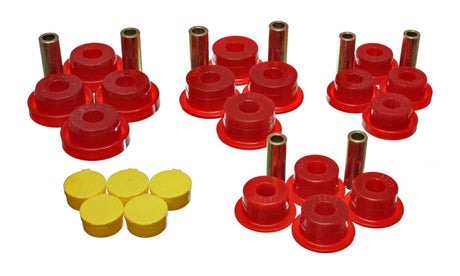 Ensemble de suspensions Energy Suspension Dodge pour cabine avant - Rouge