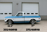 Ridetech 63-72 Chevrolet C10 Small Block/LS StreetGrip Suspension System w/ Control Arm Bushing Kit