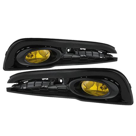 Feu antibrouillard Spyder Honda Civic 2013-2014 4 portes OEM avec interrupteur jaune FL-HC2013-4D-Y