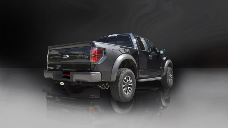 Corsa 2011-2014 Ford F-150 6.2L V8 156.5in Wheelbase 3in Resonator Delete Kit