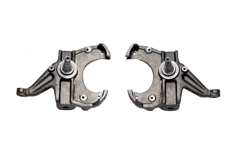 Axes d'abaissement avant MaxTrac 73-87 Chevrolet C10 2WD 2,5 pouces (rotors de 1,25 pouce)