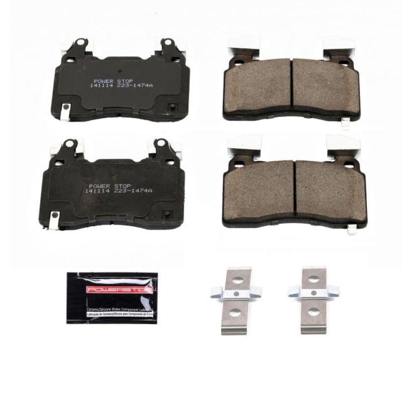 Plaquettes de frein sport Power Stop 15-19 Cadillac CTS Z23 Evolution avant avec matériel