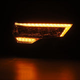 Phares à LED AlphaRex 14-22 Toyota 4Runner NOVA Projecteur chromé avec éclairage actif/signal séquentiel/DRL