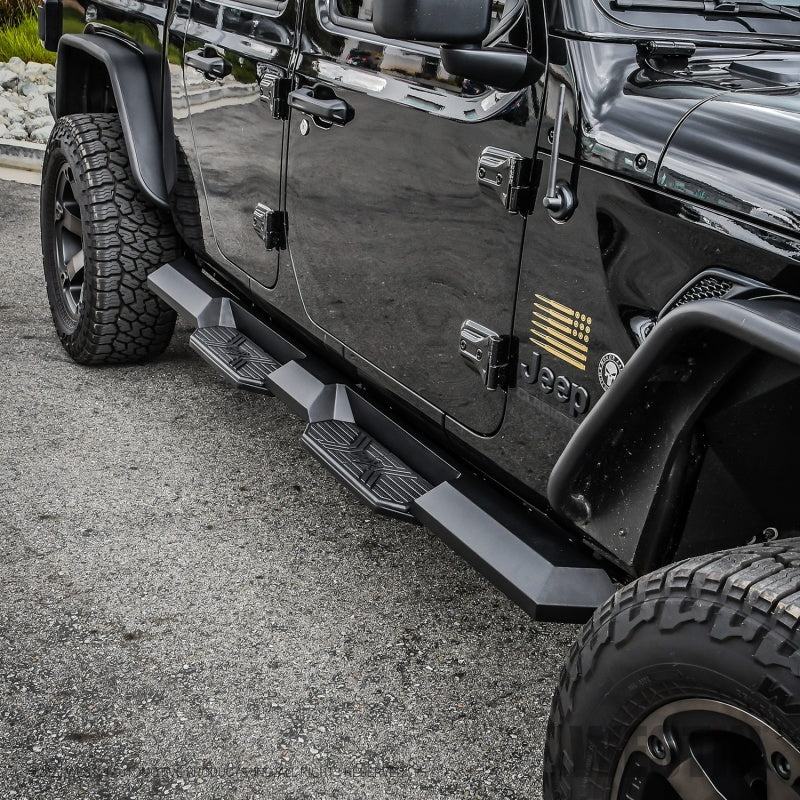 Westin 2020 Jeep Gladiator HDX Xtreme Nerf Step Bars - Textured Black