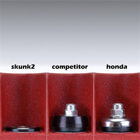 Quincaillerie de couvercle de soupape à profil bas anodisé noir Skunk2 Honda/Acura série K (tous les modèles)