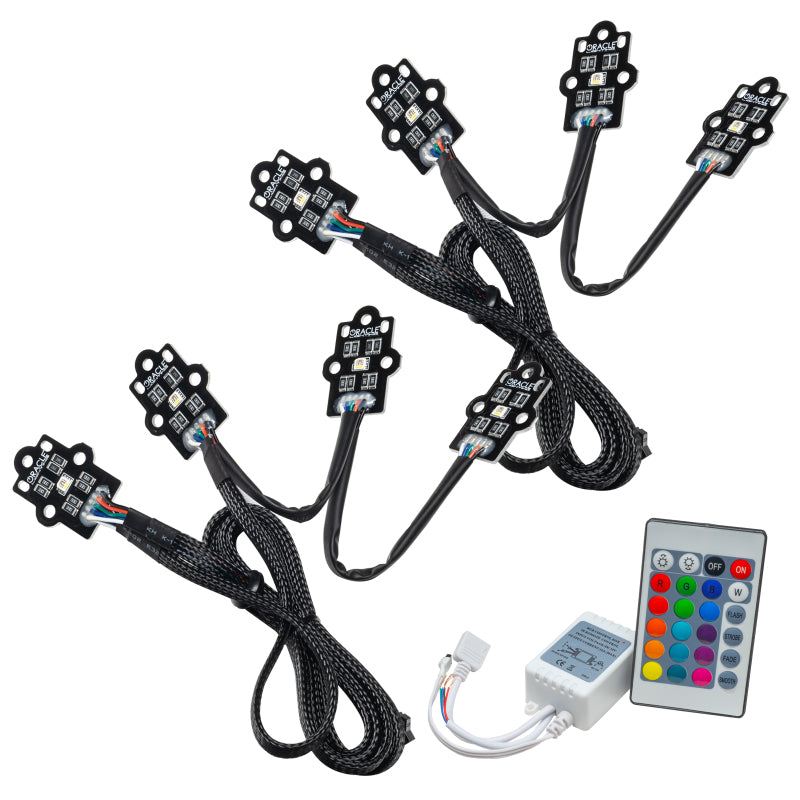 Oracle 20-21 Chevy Silverado 2500 RGB+W Headlight DRL Kit - w/ Simple Controller
