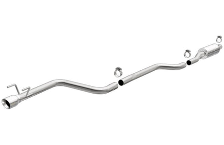 Échappement MagnaFlow CatBack 16-19 Chevy Cruze 1.4L Street Series à sortie unique en acier inoxydable poli