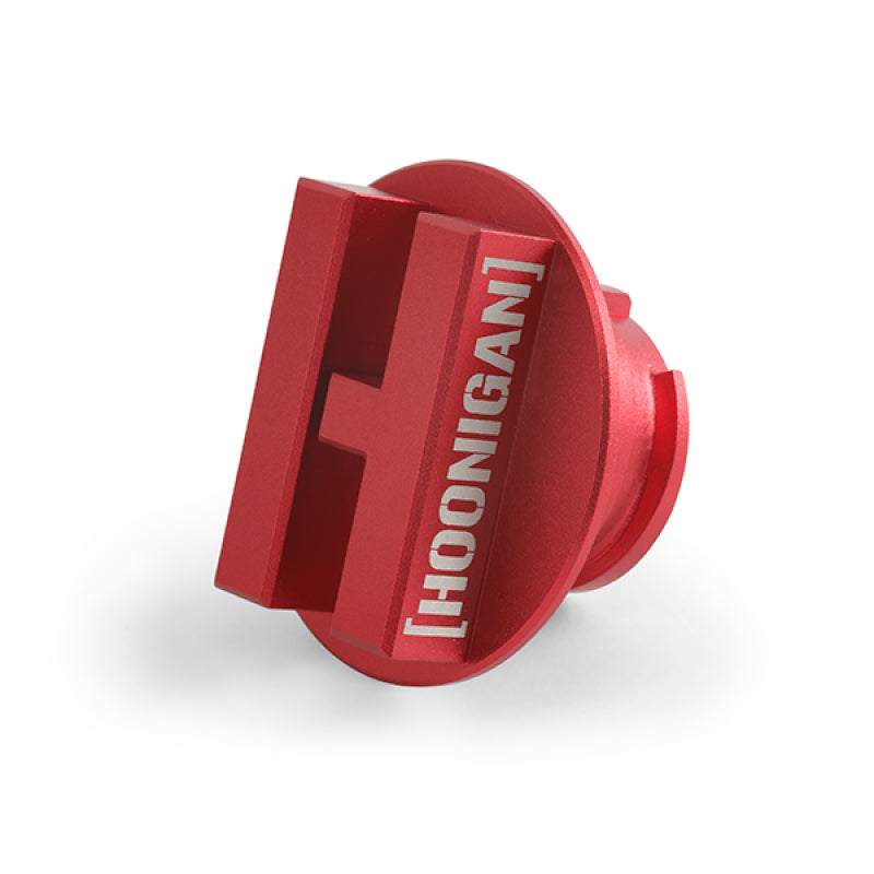 Bouchon de remplissage d'huile Mishimoto 05-16 Ford Mustang Hoonigan - Rouge