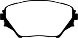 Plaquettes de frein avant EBC 01-03 Toyota RAV 4 2.0 Greenstuff
