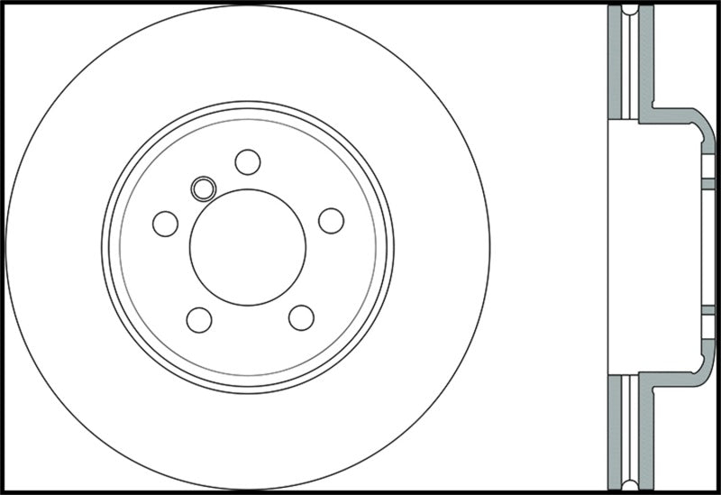 Disque de frein avant droit StopTech Sport 14-15 BMW 435i