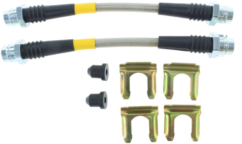 Kit de conduites de frein arrière en acier inoxydable StopTech 98-06 Golf 1.8 Turbo/VR6/20th Ann (ne remplace pas tous les