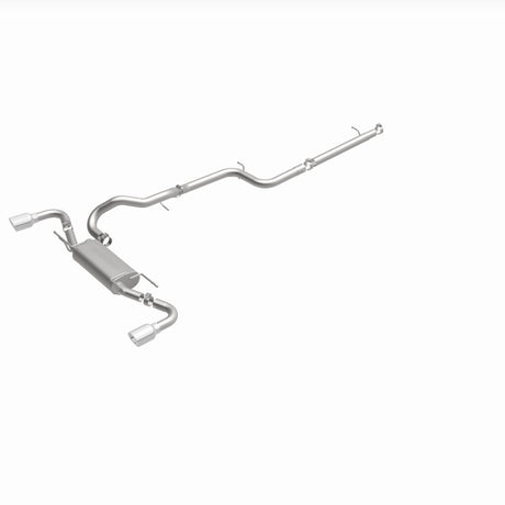 Échappement hautes performances MagnaFlow 10-12 Mazda 3 L4 2,5 L à hayon avec sortie arrière divisée en acier inoxydable