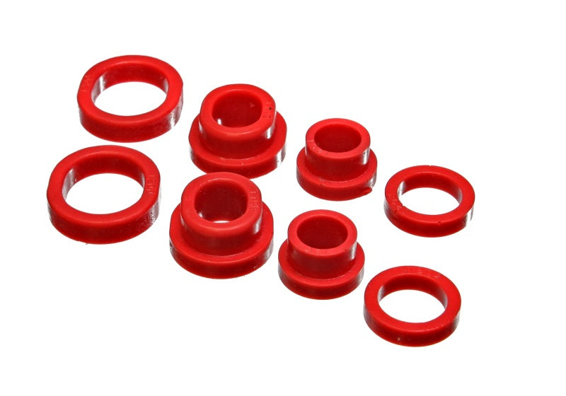 Ensemble de bagues de sous-châssis moteur rouge Nissan Maxima 95-03 Energy Suspension - inférieur avant (doit réutiliser tous les m