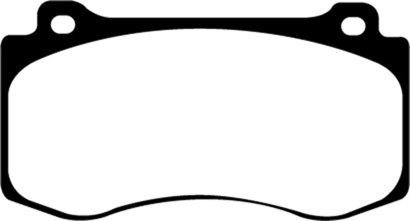 Plaquettes de frein avant Redstuff EBC 05-10 Chrysler 300C 6.1 SRT8