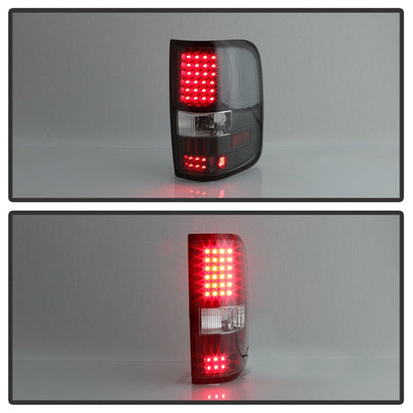 Feux arrière à LED Xtune Ford F150 Styleside 04-08 (ne convient pas aux modèles Heritage et SVT) Noir ALT-ON-FF15004-LED-BK
