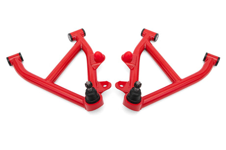 BMR 82-92 GM F-Body A-Arms Lower DOM Non-Adj Delrin Bushings Coilover - Red BMR Suspension