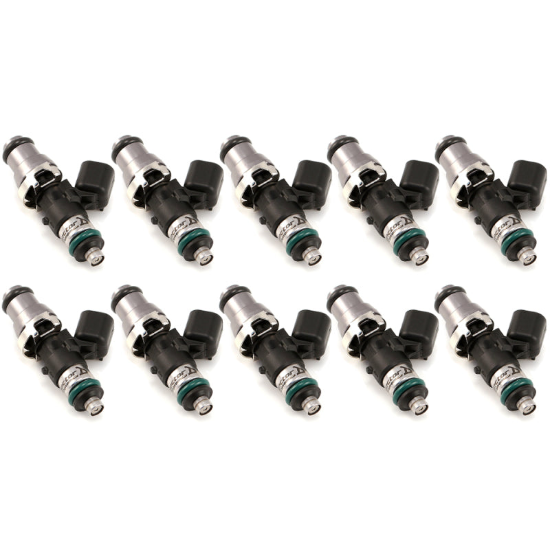 Injector Dynamics 1700cc Injectors - 48mm Length - 14mm Top - 14mm Lower O-Ring (Set of 10)