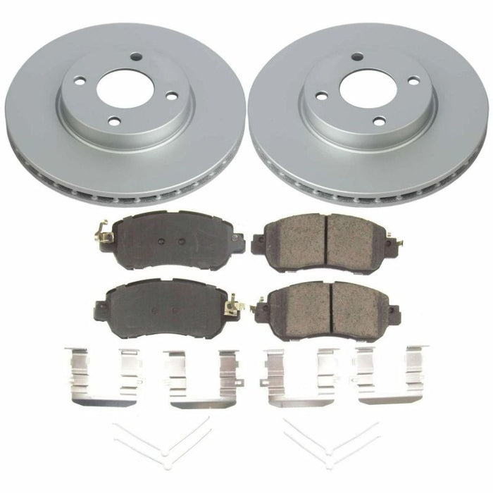 Kit de freins Power Stop 18-19 Nissan Kicks avant Z17 Evolution Geomet avec revêtement