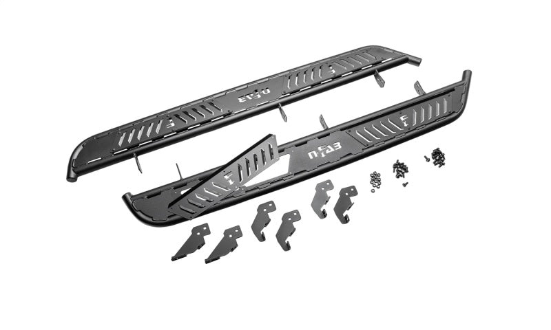 N-FAB 2021 Ford Bronco 4 Door Roan Running Boards - Textured Black