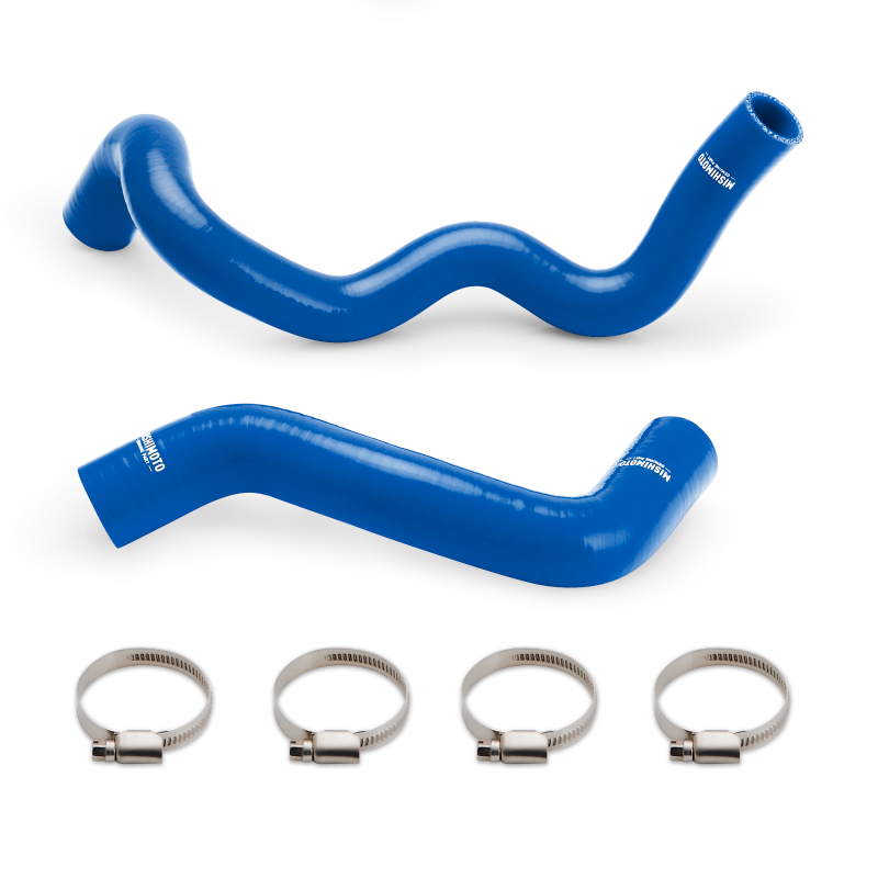 Kit de durites de refroidissement en silicone bleu nitreux Mishimoto pour Ford Focus RS 2016+