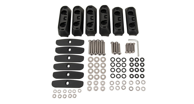 Rhino-Rack 03-09 Toyota Land Crusier Prado RCP Base Kit - 6 pcs