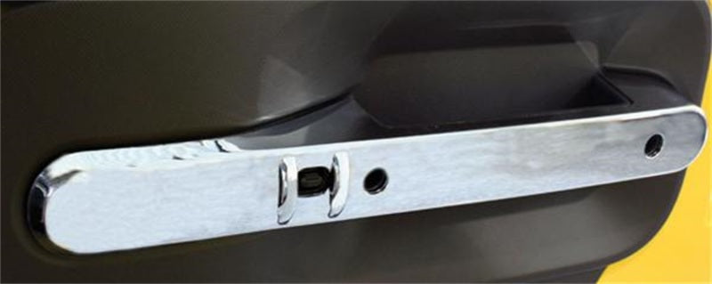 Kit d'accessoires de garniture chromée pour intérieur Jeep Wrangler 07-10 de Putco - Compatible avec les modèles 4 portes uniquement