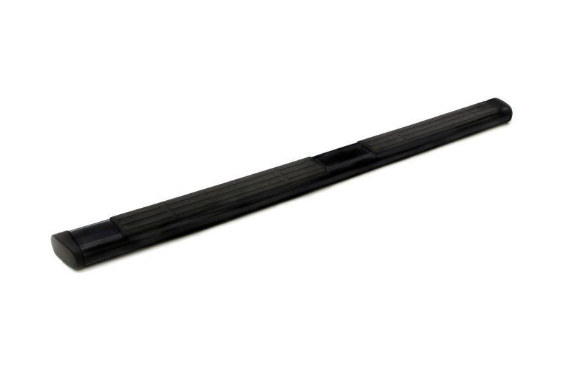 Barres de toit ovales droites noires de 6 po pour Chevrolet Silverado 1500 Crew Cab 07-17 de Lund - Noir