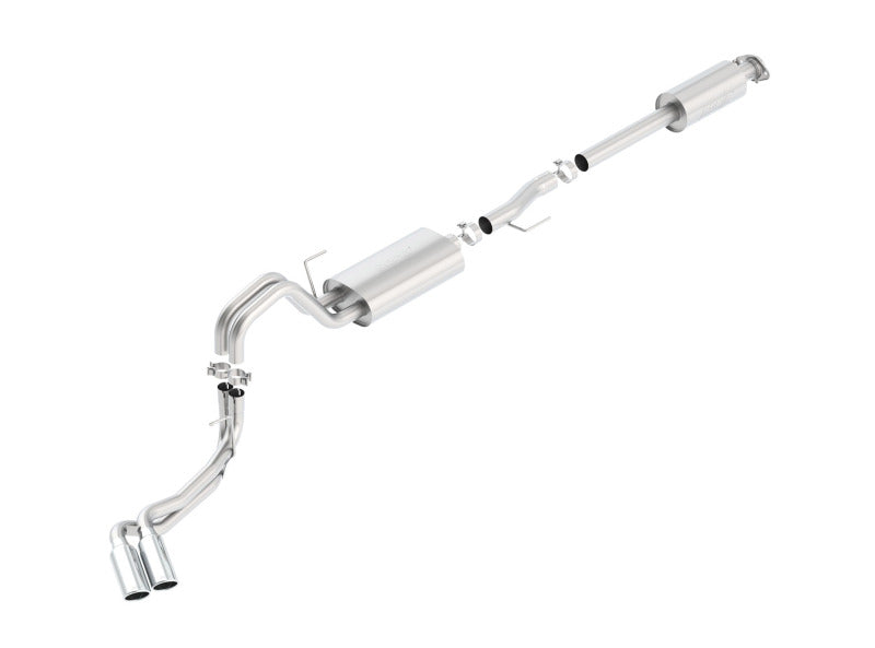 Borla 15-16 Ford F-150 3.5L EcoBoost Ext. Cabine Standard Catback Échappement Touring Truck Sortie Latérale