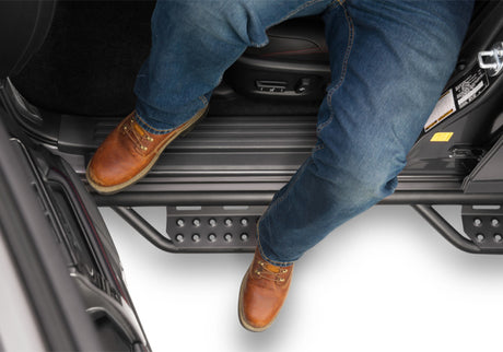 N-Fab RS Nerf Step 10-19 Toyota 4Runner (non limité) 4DR - Pleine longueur - Tex. Noir