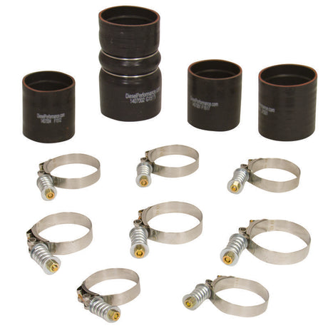 Kit de flexibles et colliers de serrage pour refroidisseur intermédiaire diesel BD - Ford 6,4 L Powerstroke 2008-2010