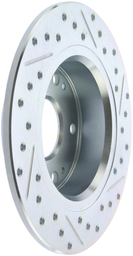 Disque de frein StopTech Select Sport percé et fendu - Avant gauche
