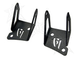 Rigid Industries Jeep JK - Kit de montage de montant A - Ensemble de supports Dually/D2