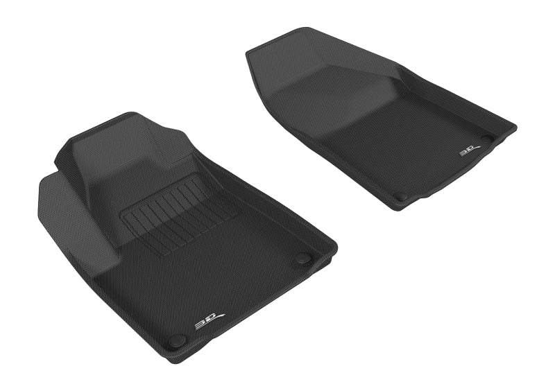 Tapis de sol 3D MAXpider pour Jeep Cherokee Kagu 2015-2020, 1ère rangée - Noir